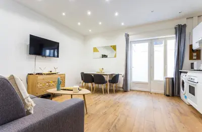 Cuisine ou kitchenette dans l'établissement Comfortable apartment - 1BR-4P - Close to Bastille