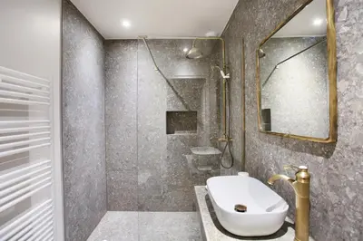 Salle de bains dans l'établissement Residence in the center of Paris by Studio prestige