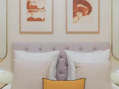 Un ou plusieurs lits dans un hébergement de l'établissement The Gatsby Suite