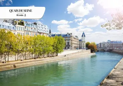 Vue sur la rivière ou le fleuve situé(e) à proximité de l'appartement