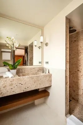 Salle de bains dans l'établissement Hôtel Villa Madame - Saint-Germain-des-Prés