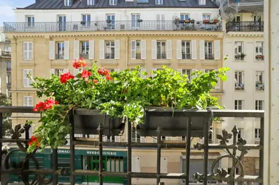 Balcon ou terrasse dans l'établissement Appartement Duhesme - Welkeys