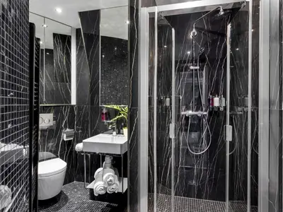 Salle de bains dans l'établissement Merveil - Luxury Suite - Louvre - Reaumur II