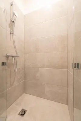 Salle de bains dans l'établissement Cerisaie