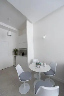 Cuisine ou kitchenette dans l'établissement Denver