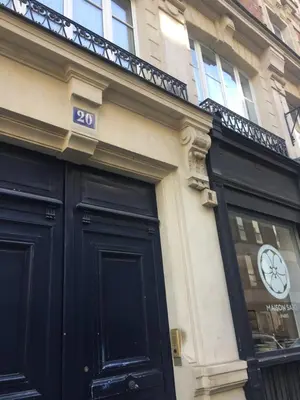 Plan de l'établissement Studette marais musee picasso