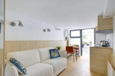 Cuisine ou kitchenette dans l'établissement 204 Suite Coco - Superb apartment in Paris