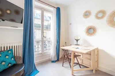 Coin salon dans l'établissement Opéra Cozy Flat