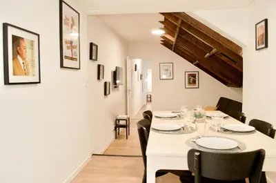 Coin salon dans l'établissement Bonne Graine : Appartement parisien branché à 10 min de Bastille