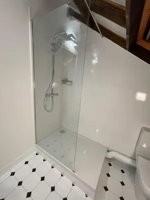 Salle de bains dans l'établissement Bonne Graine : Appartement parisien branché à 10 min de Bastille