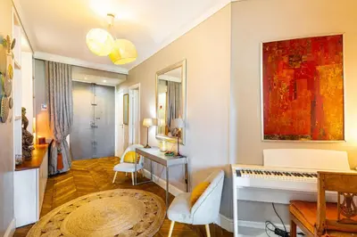 Coin salon dans l'établissement GuestReady - Superbe apt familiale dans le Marais