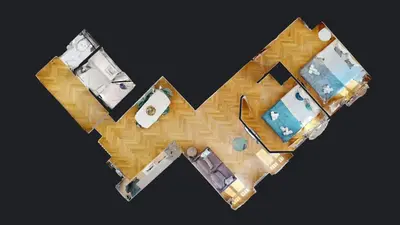 Télévision ou salle de divertissement dans l'établissement 223 Suite Rothschild - Superb apartment in Paris