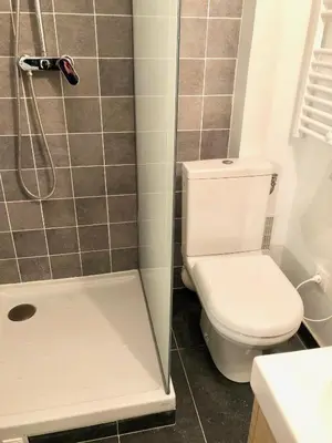 Salle de bains dans l'établissement Faubourg Saint Martin