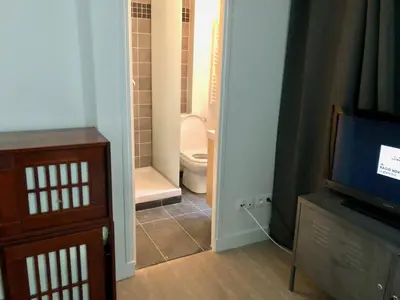 Salle de bains dans l'établissement Faubourg Saint Martin