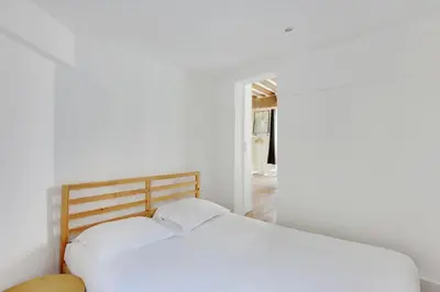Un ou plusieurs lits dans un hébergement de l'établissement Charming apartment - 1BR-4P - Close to Bastille