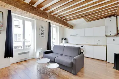 Cuisine ou kitchenette dans l'établissement Charming apartment - 1BR-4P - Close to Bastille