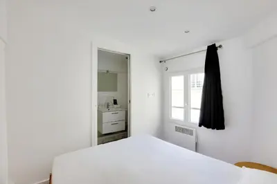 Un ou plusieurs lits dans un hébergement de l'établissement Charming apartment - 1BR-4P - Close to Bastille