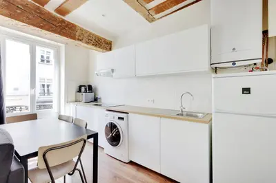 Cuisine ou kitchenette dans l'établissement Charming apartment - 1BR-4P - Close to Bastille