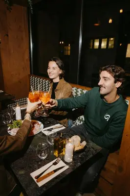 Boissons dans l'établissement La Belle Ville