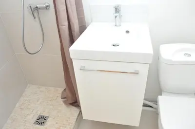 Salle de bains dans l'établissement Montmartre