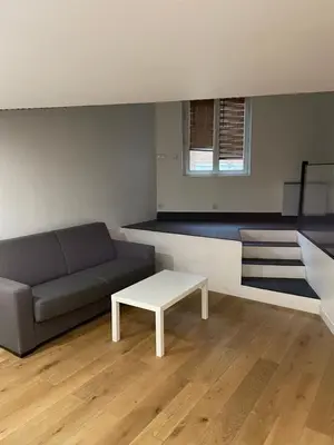 Coin salon dans l'établissement Studio Porte de Gentilly