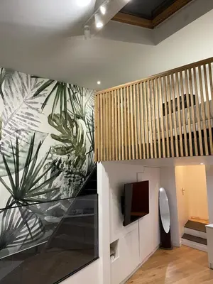 Coin salon dans l'établissement Studio Porte de Gentilly