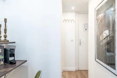 Cuisine ou kitchenette dans l'établissement Studio élégant - Smart TV Nespresso WIFI