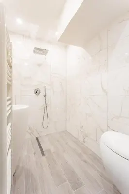 Salle de bains dans l'établissement MBM - Paradis