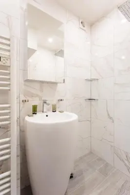 Salle de bains dans l'établissement MBM - Paradis