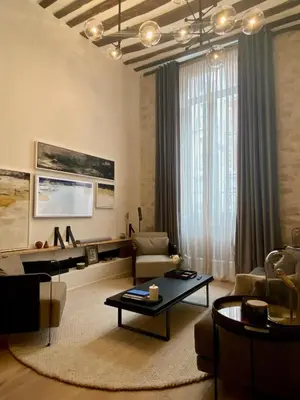 Coin salon dans l'établissement DLM Paris