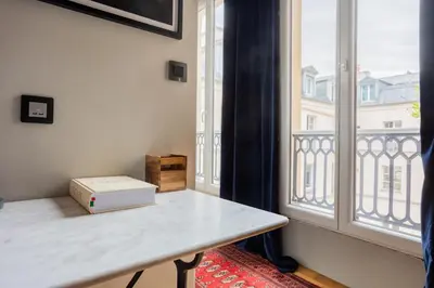 Balcon ou terrasse dans l'établissement Atelier Luxe Marais