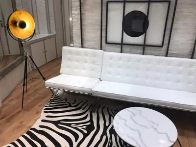 Coin salon dans l'établissement Superbe Triplex au Coeur de Montorgueil