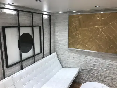 Coin salon dans l'établissement Superbe Triplex au Coeur de Montorgueil