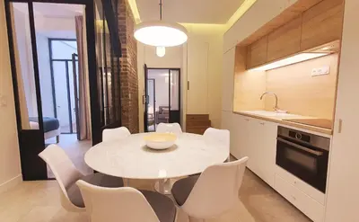 Cuisine ou kitchenette dans l'établissement Charles V