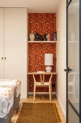 Coin salon dans l'établissement New Art Gallery Loft in the Heart of Paris 15