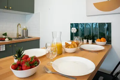 Nourriture dans l'appartement ou à proximité