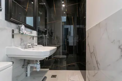 Salle de bains dans l'établissement WS Notre-Dame - Linné