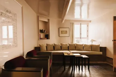 Coin salon dans l'établissement Pied A Terre Tuileries