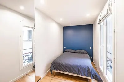 Un ou plusieurs lits dans un hébergement de l'établissement 127 - Emplacement parfait - Paris 7ème