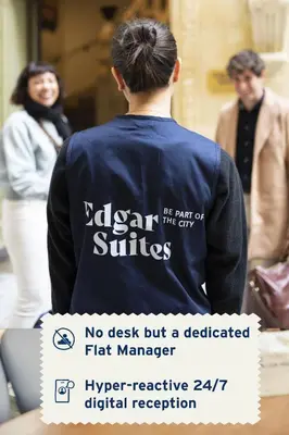 Clients de l'établissement Edgar Suites Louvre - Jour