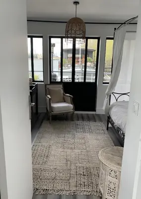 Plan de l'établissement Loft sur l'eau avec parking