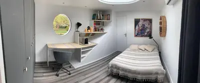 Plan de l'établissement Loft sur l'eau avec parking