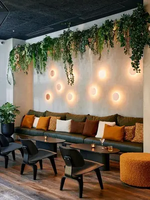 Coin salon dans l'établissement Le Bellune Paris