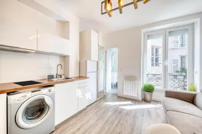 Cuisine ou kitchenette dans l'établissement HR Rambuteau - Châtelet
