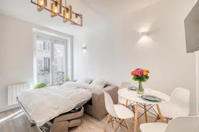 Coin salon dans l'établissement HR Rambuteau - Châtelet