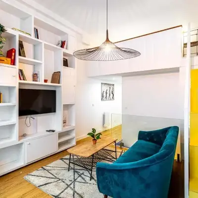 Disponible - Paris - All Equipped Souplex - Mezzanine Bedrooms - From 1 to 6 Guests - Departure up to 11am - Entrance from 4 pm