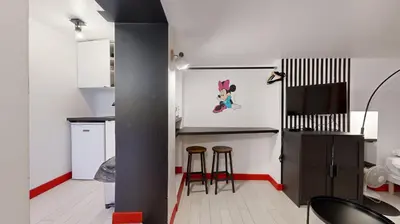 Cuisine ou kitchenette dans l'établissement 229 Suite Fantasyland - Superb apartment