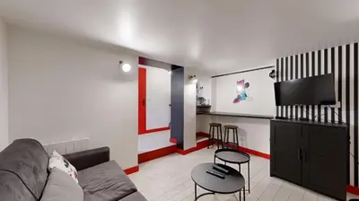 Coin salon dans l'établissement 229 Suite Fantasyland - Superb apartment