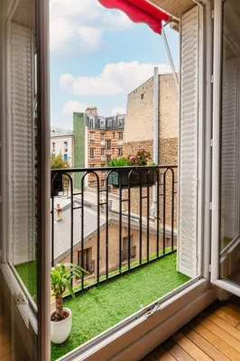 Balcon ou terrasse dans l'établissement GuestReady - Fantastic studio near Sacré-Cœur