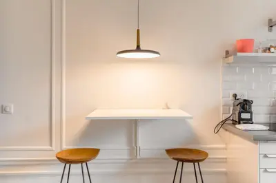 Cuisine ou kitchenette dans l'établissement GuestReady - Fantastic studio near Sacré-Cœur